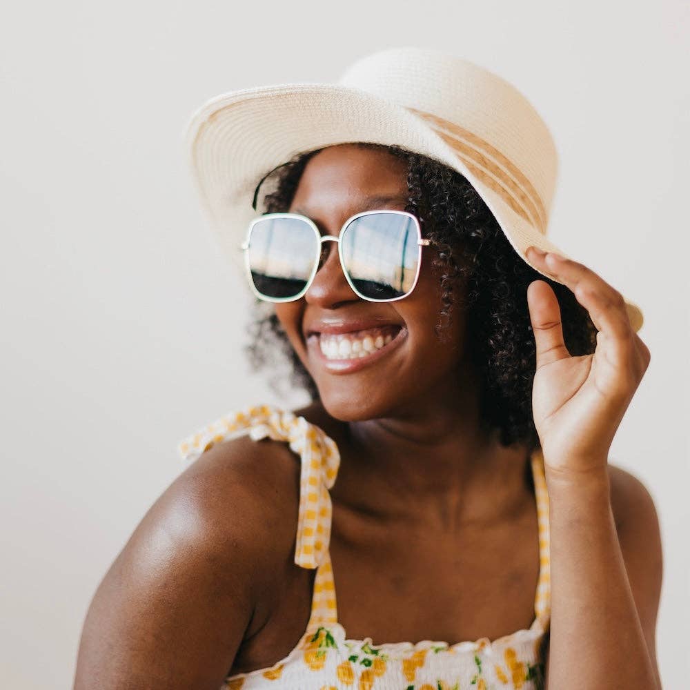 Scout Straw Wide Brim Boater Hat